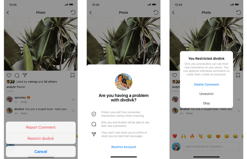 Illustration for article titled Instagram tiene el castigo perfecto para la gente que te insulta en los comentarios